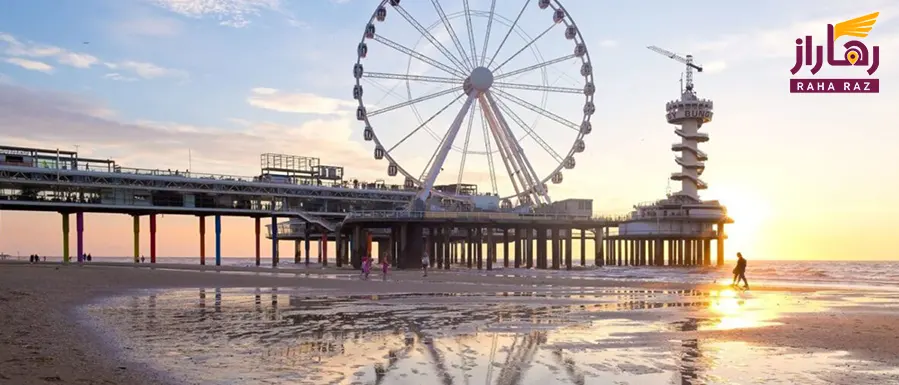 تصویری از ساحل Scheveningen