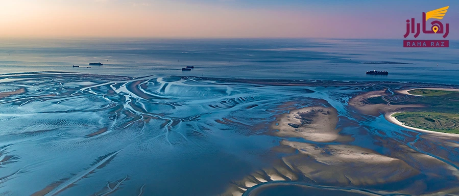 تصویری از پارک ملی دریایی (Wadden Wattenmeer)